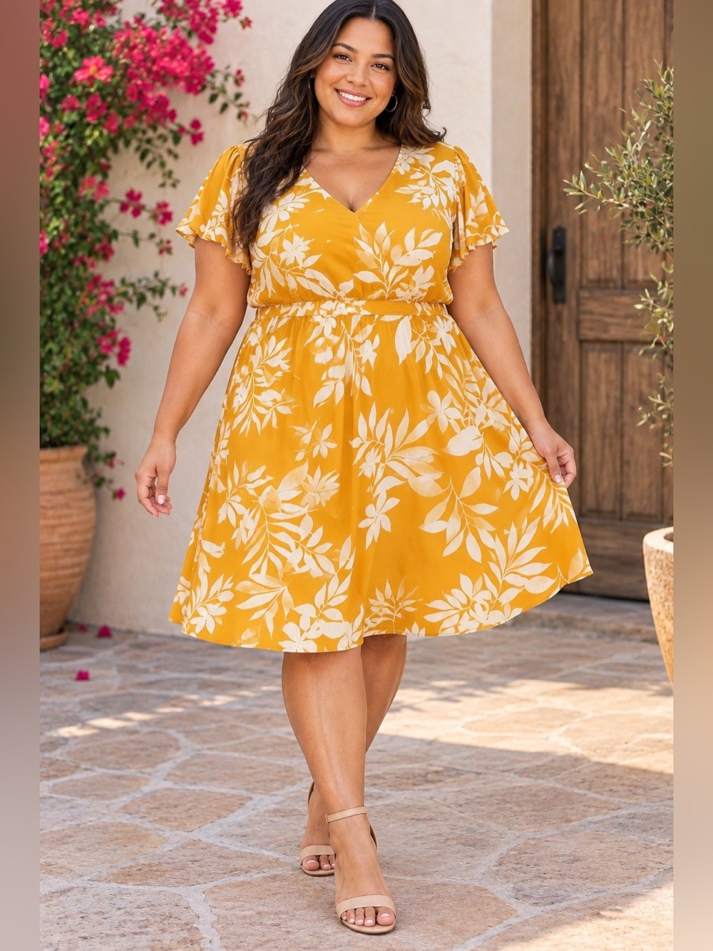 Old navy floral dress XL